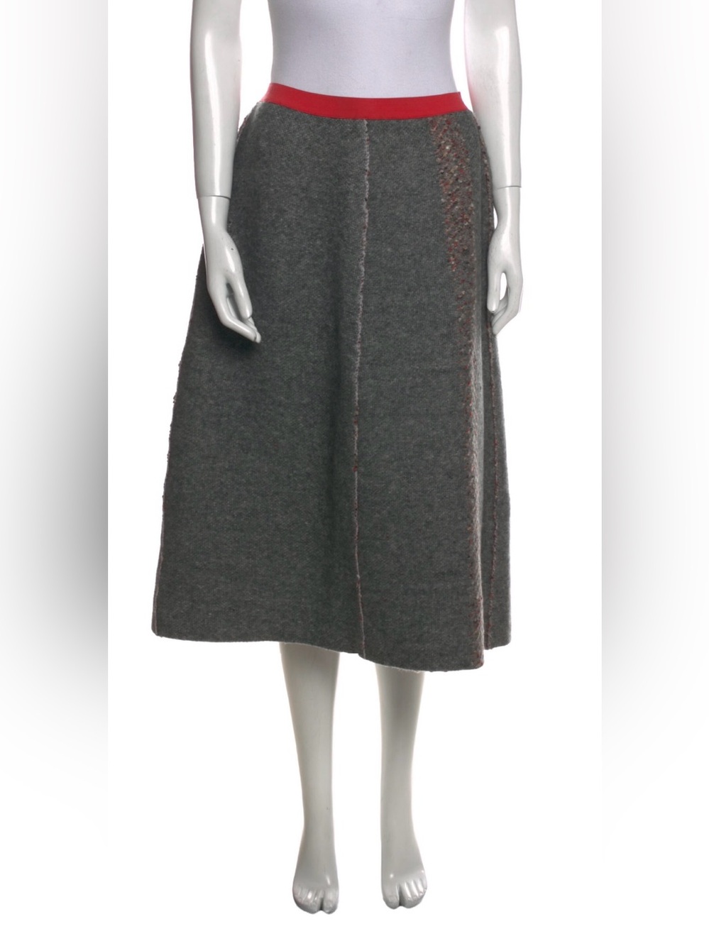 Boboutic wool blend pull-on skirt